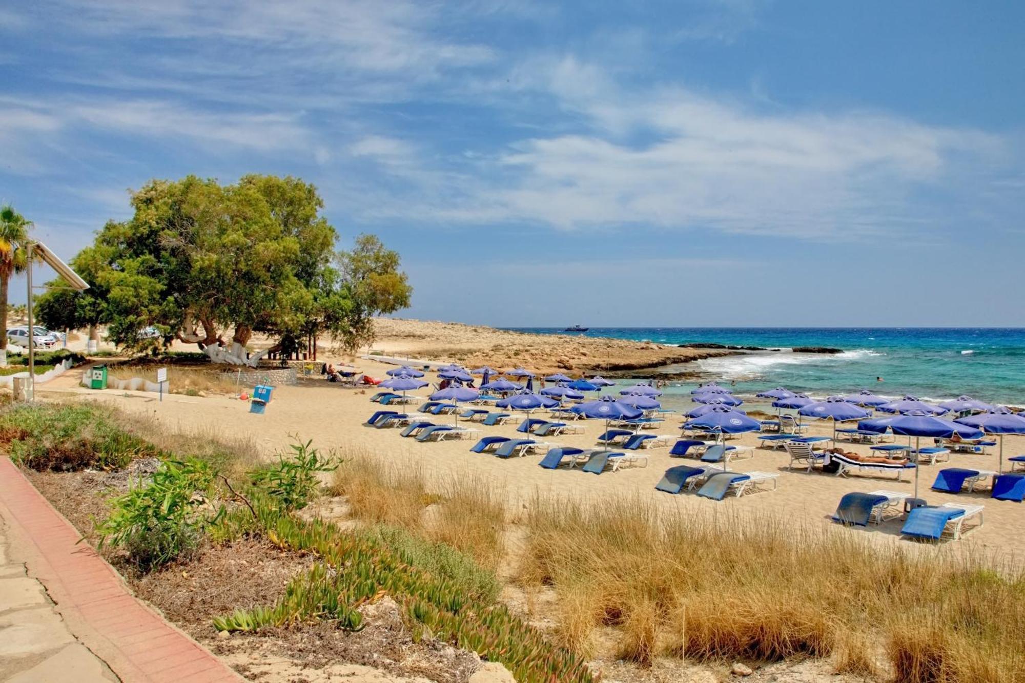 Beachfront Luxury Villa Idania أيا نابا المظهر الخارجي الصورة
